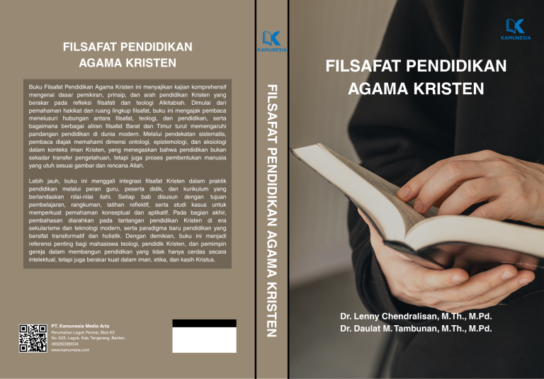 filsafat pendidikan agama kristen